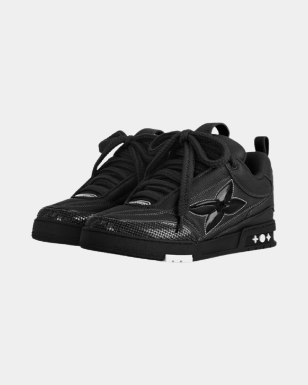 Louis Vuitton LV Sneaker 'Black' - Creps City