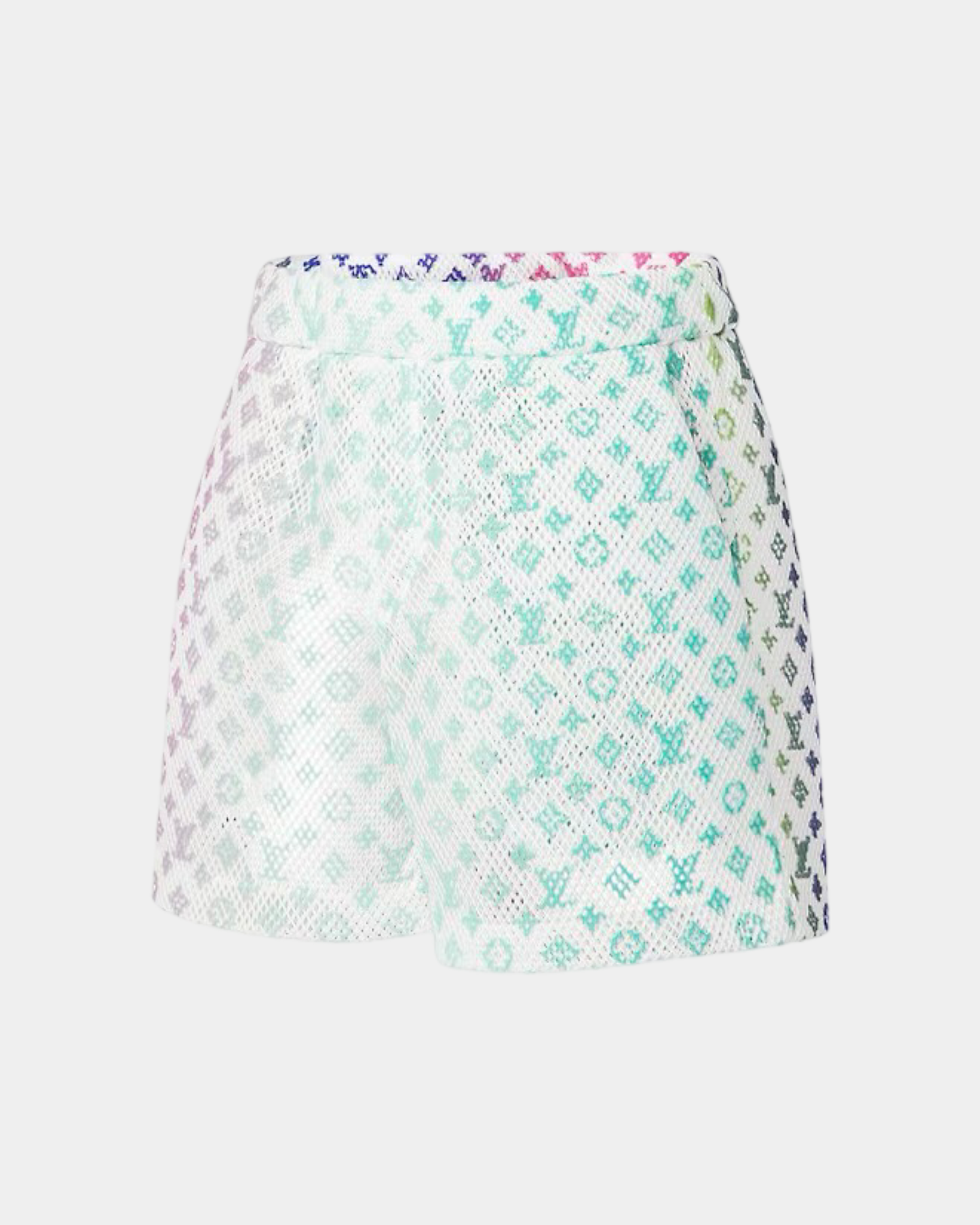 Louis Vuitton Mesh Shorts Blanc Lait - Creps City