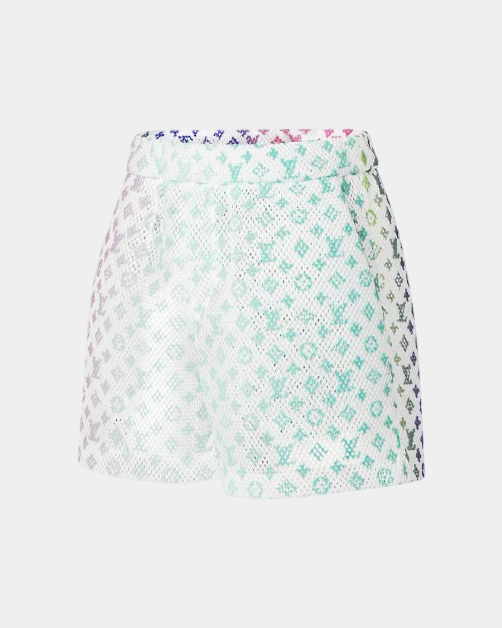 Louis Vuitton Mesh Shorts Blanc Lait - Creps City