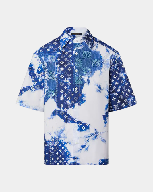 Louis Vuitton Monogram Bandana Short-Sleeved Shirt - Creps City