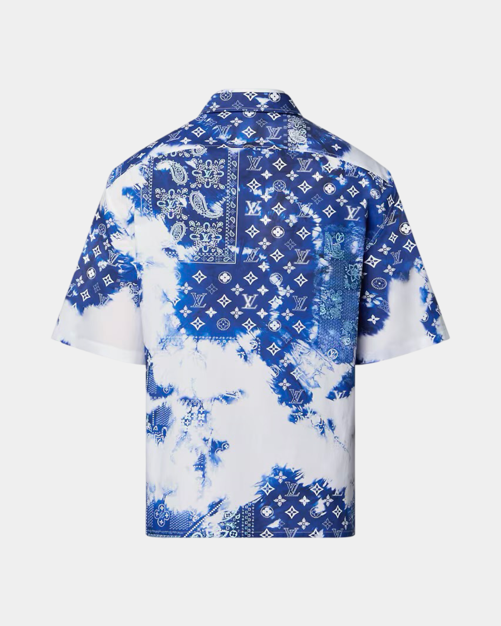 Louis Vuitton Monogram Bandana Short-Sleeved Shirt - Creps City