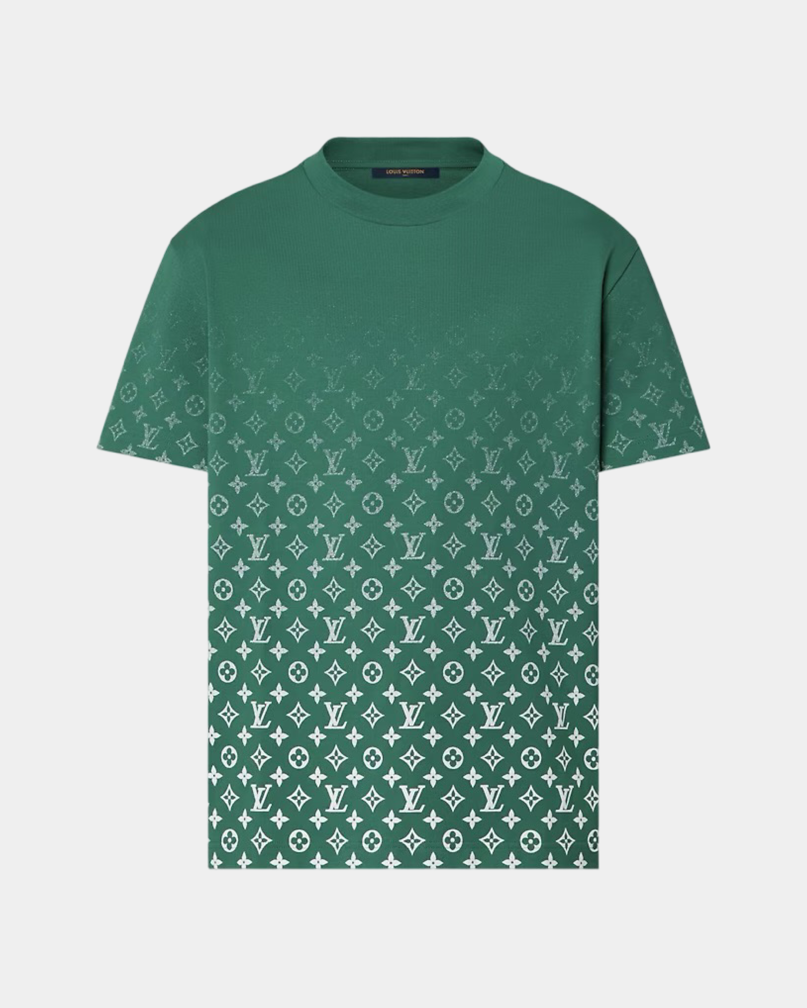 Louis Vuitton Monogram Gradient Cotton T-Shirt Vert - Creps City