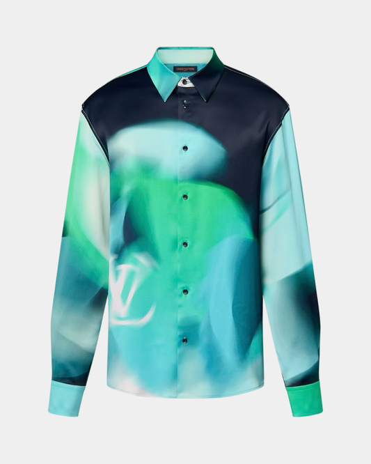 Louis Vuitton Printed Silk Blend Shirt - Creps City