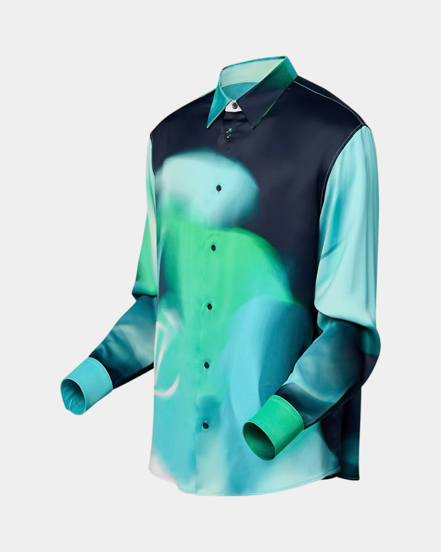 Louis Vuitton Printed Silk Blend Shirt - Creps City
