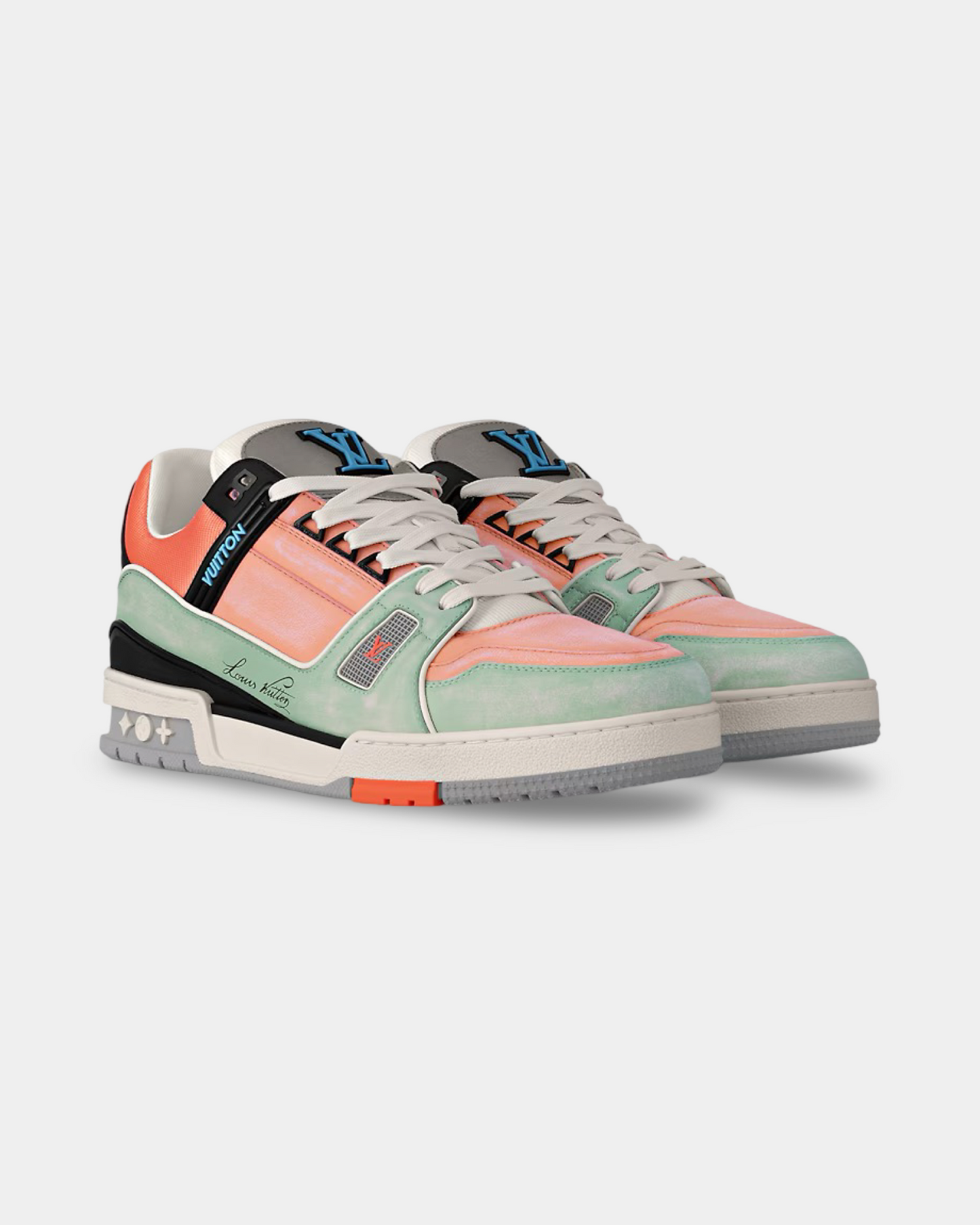 Louis Vuitton Trainer Orange - Creps City