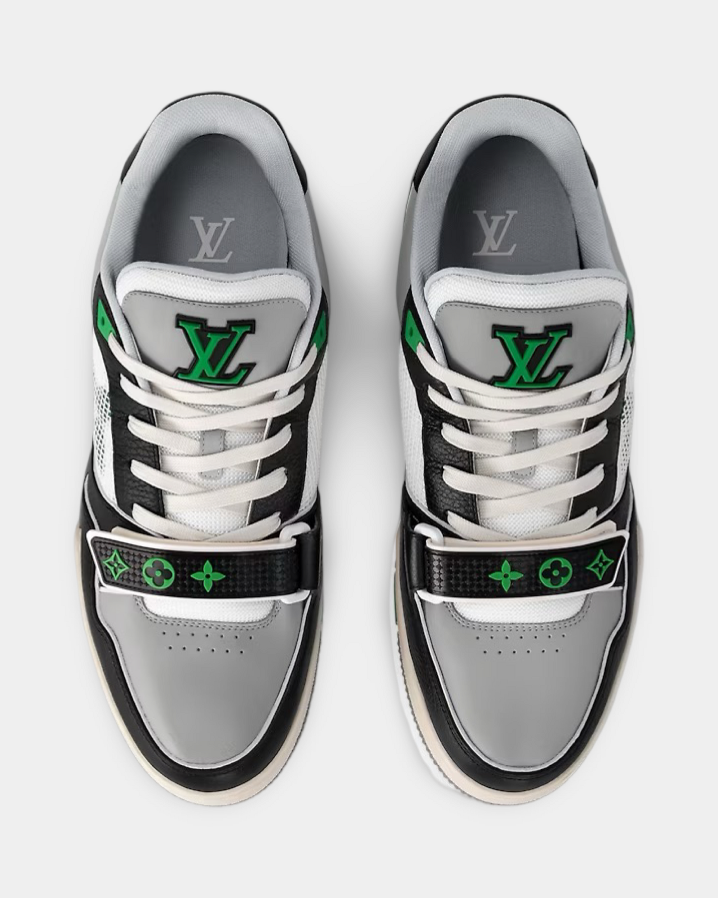 Louis Vuitton Trainer Sneaker Green - Creps City