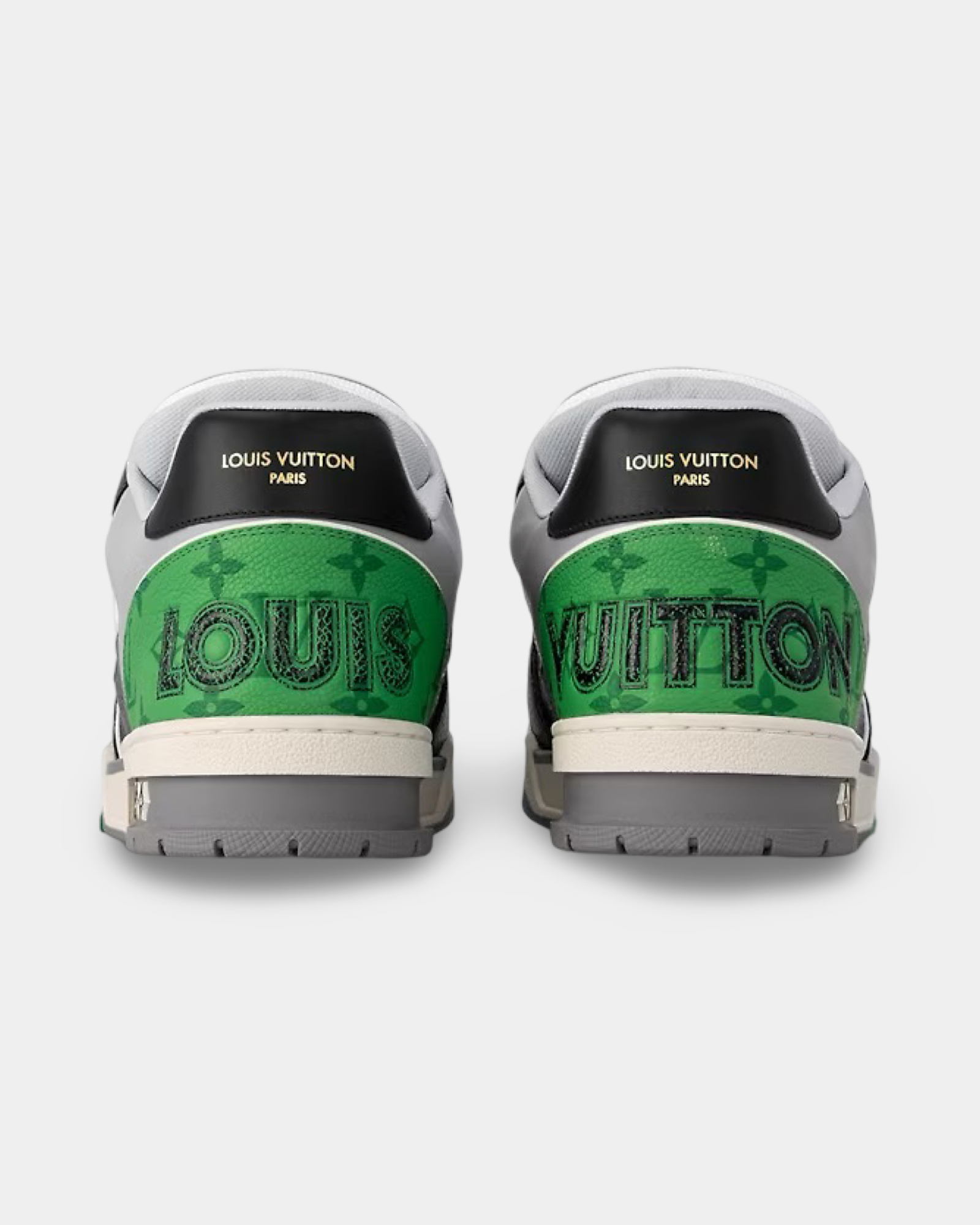 Louis Vuitton Trainer Sneaker Green - Creps City
