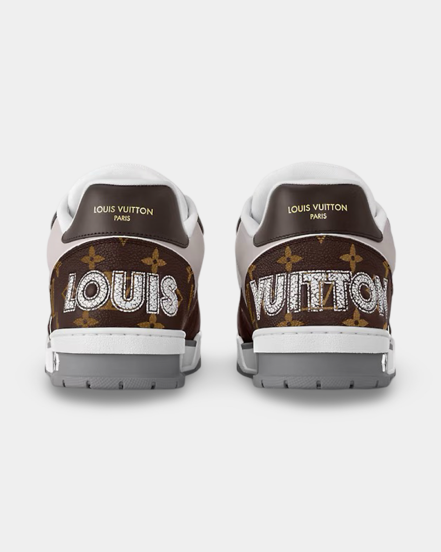Louis Vuitton Trainer Sneaker Moka - Creps City