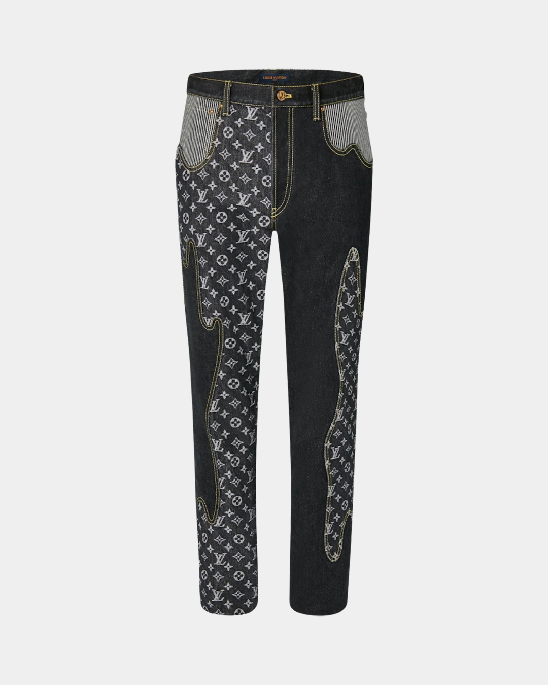 Louis Vuitton x Nigo Monogram Crazy Denim Pants
Black - Creps City