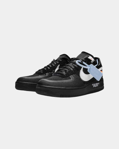 Off-White x Nike Air Force 1 Black - Creps City