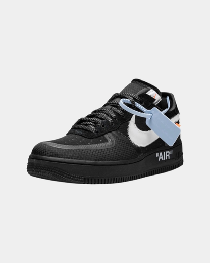 Off-White x Nike Air Force 1 Black - Creps City