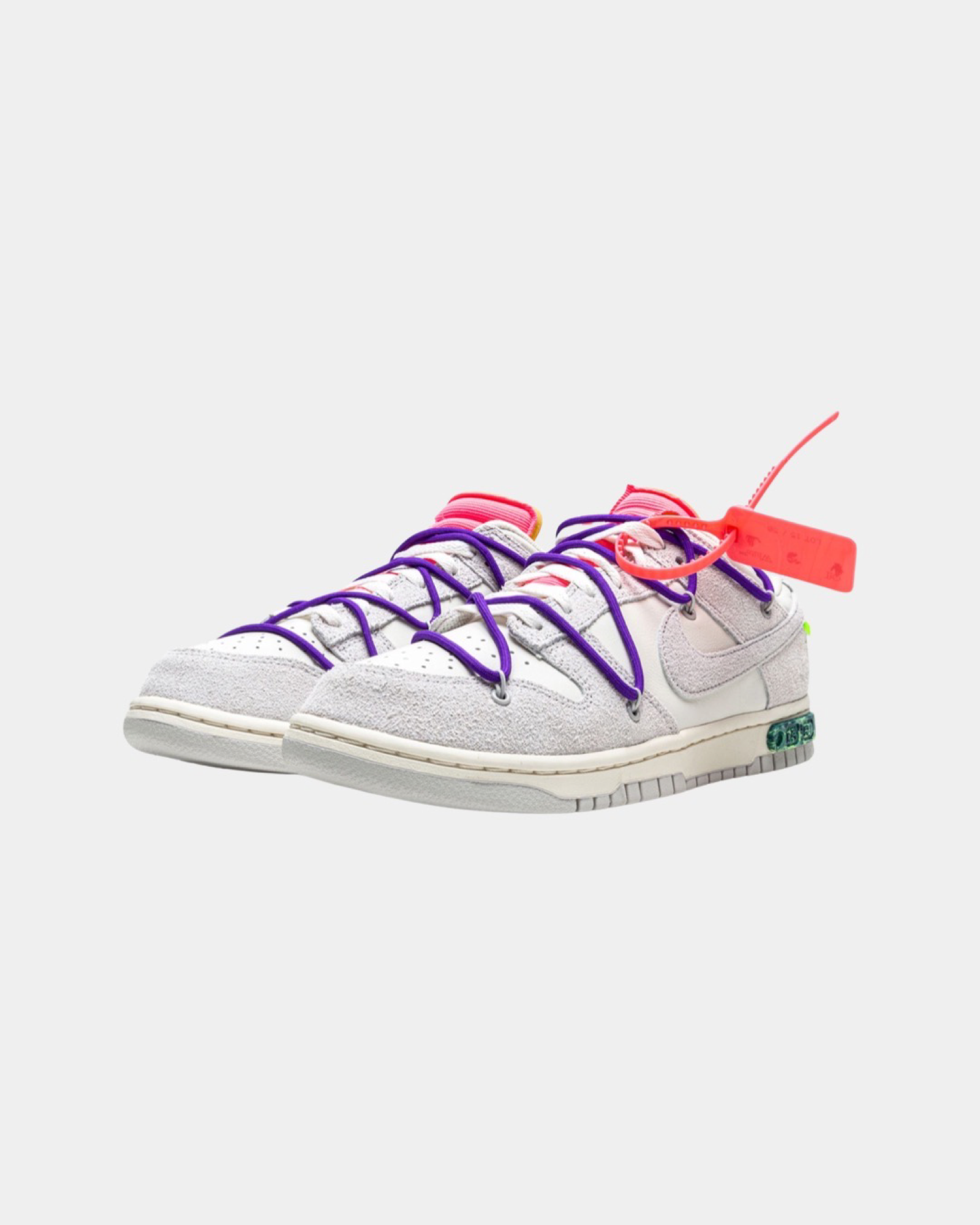 Off-White x Nike Dunk Low 'Lot 15 of 50' - Creps City