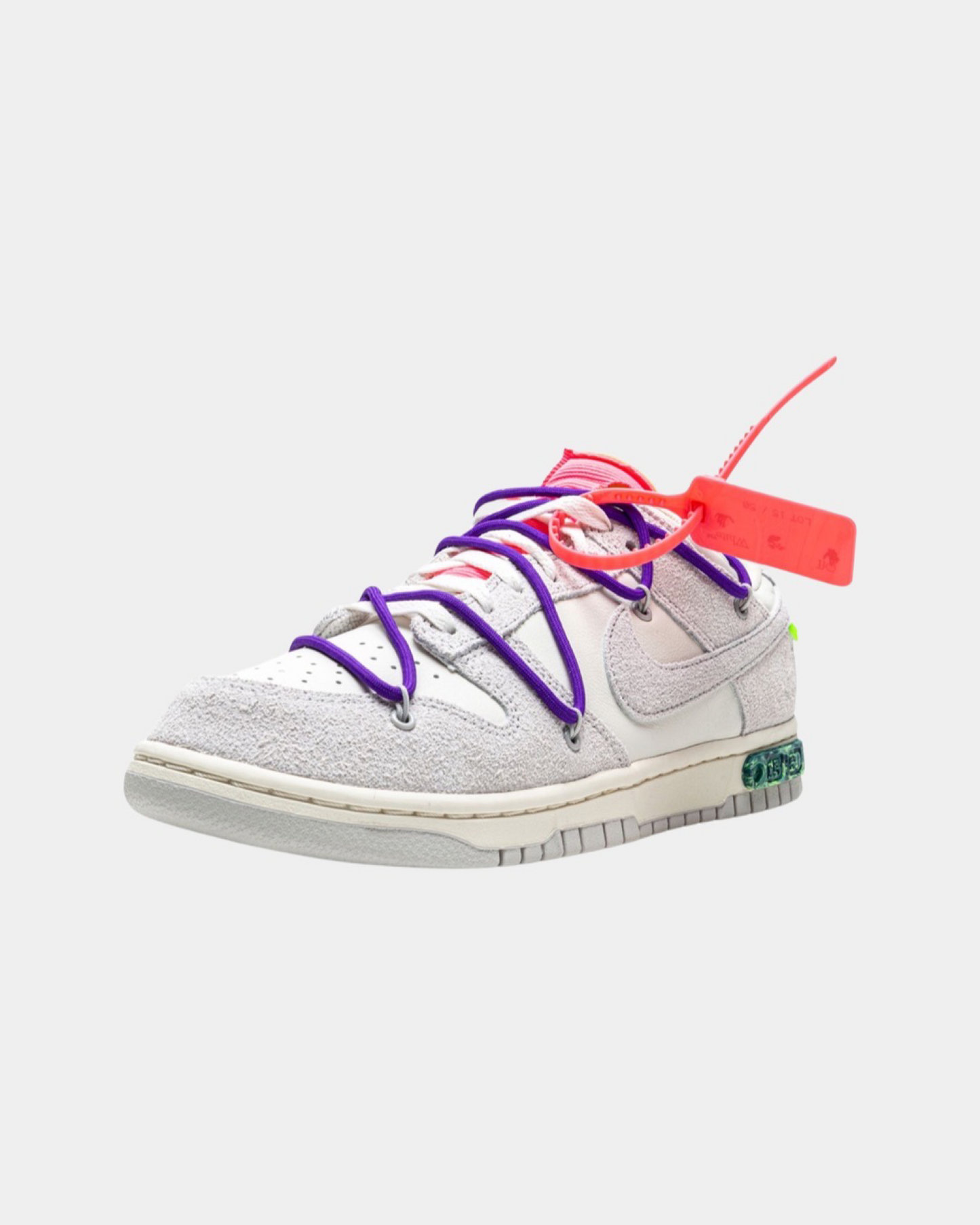 Off-White x Nike Dunk Low 'Lot 15 of 50' - Creps City