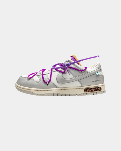 Off-White x Nike Dunk Low 'Lot 28 of 50' - Creps City