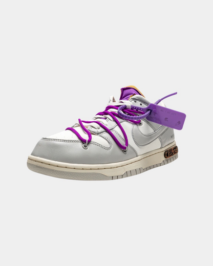 Off-White x Nike Dunk Low 'Lot 28 of 50' - Creps City