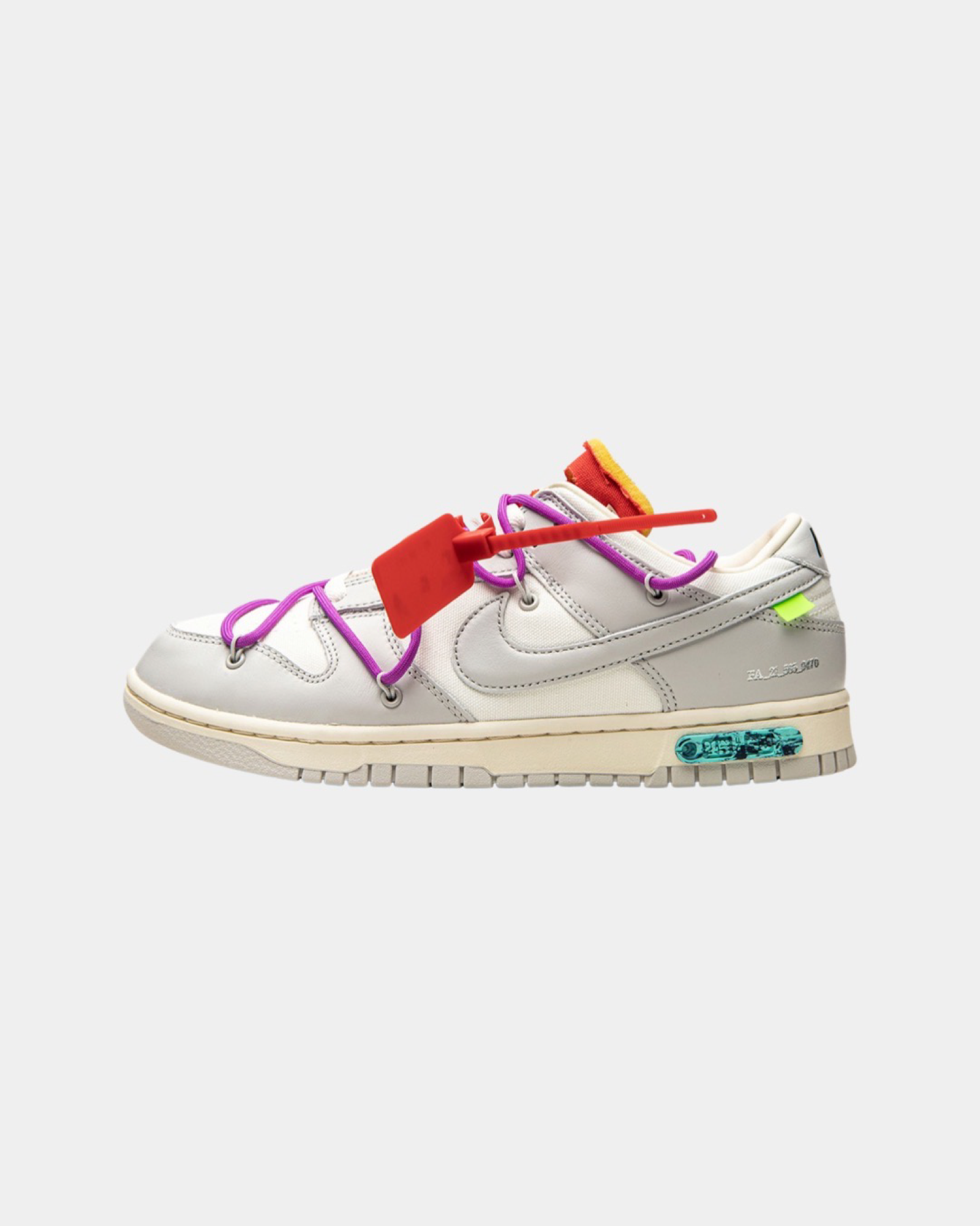 Off-White x Nike Dunk Low 'Lot 45 of 50' - Creps City