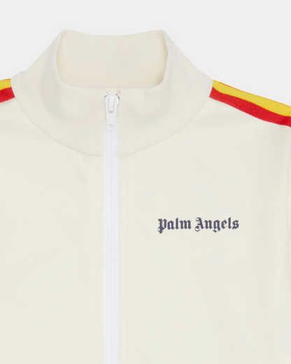 Palm Angels Rainbow Track Jacket 'White' - Creps City