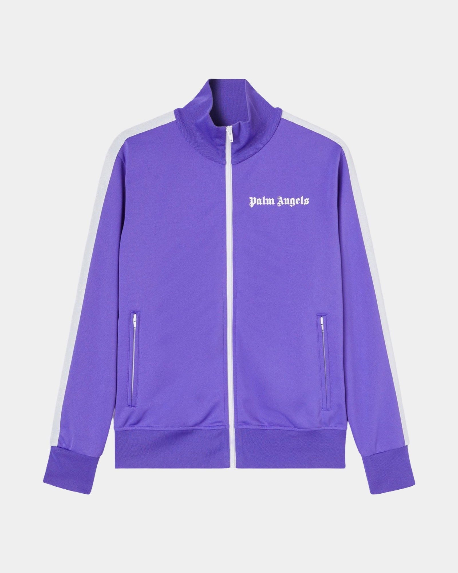 Palm Angels Track Jacket 'Purple White' - Creps City