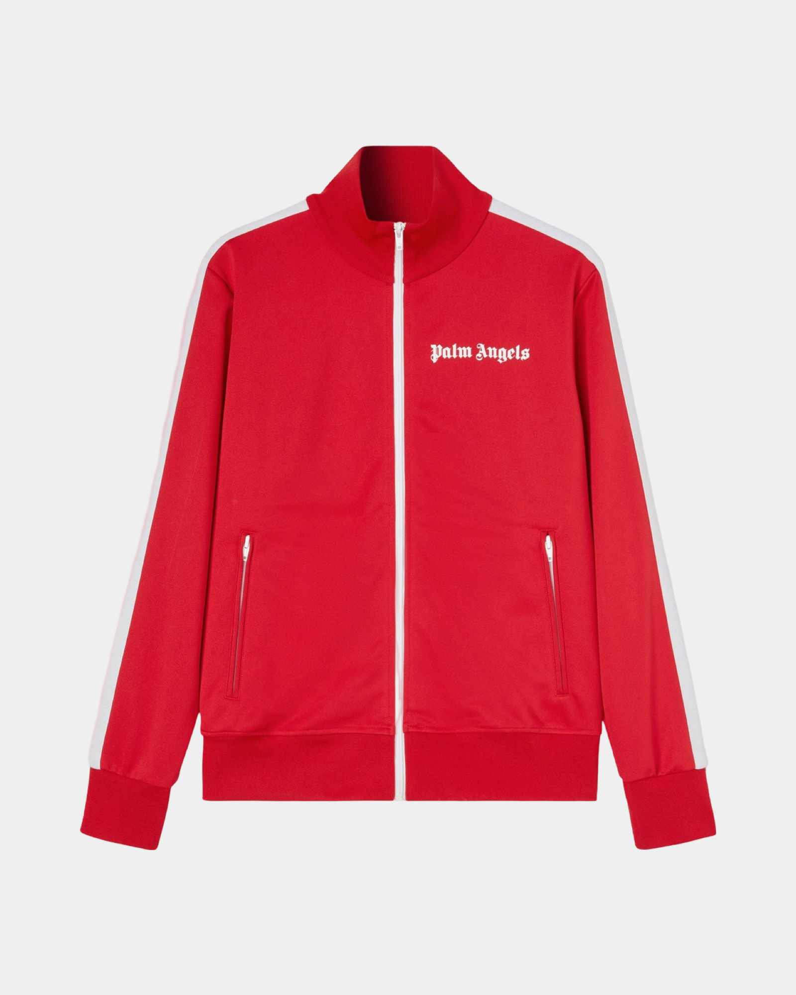 Palm Angels Track Jacket 'Red White' - Creps City