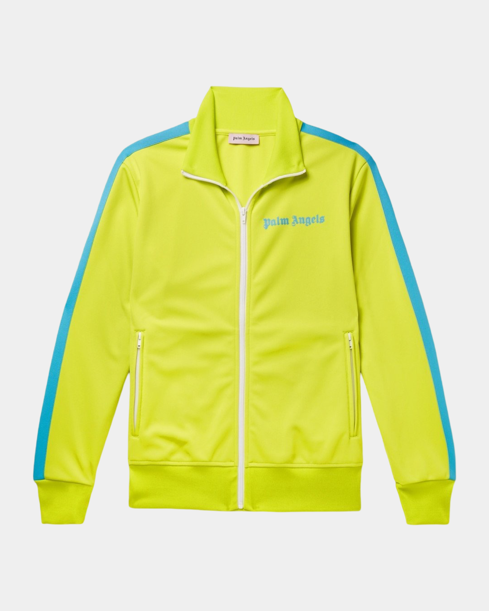 Palm Angels Track Jacket 'Yellow Blue' - Creps City