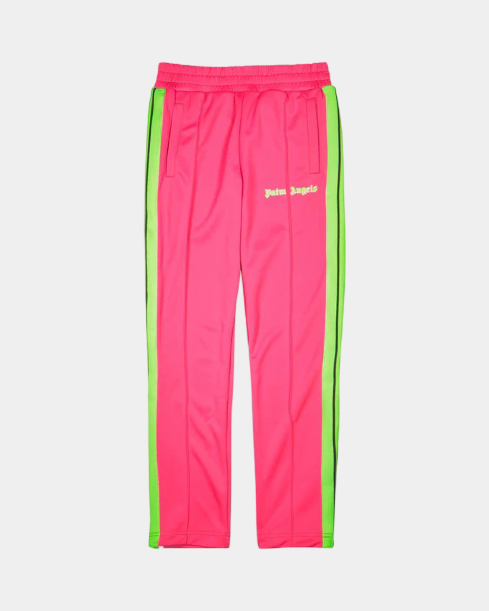 Palm Angels Track Pants 'Pink Green' - Creps City