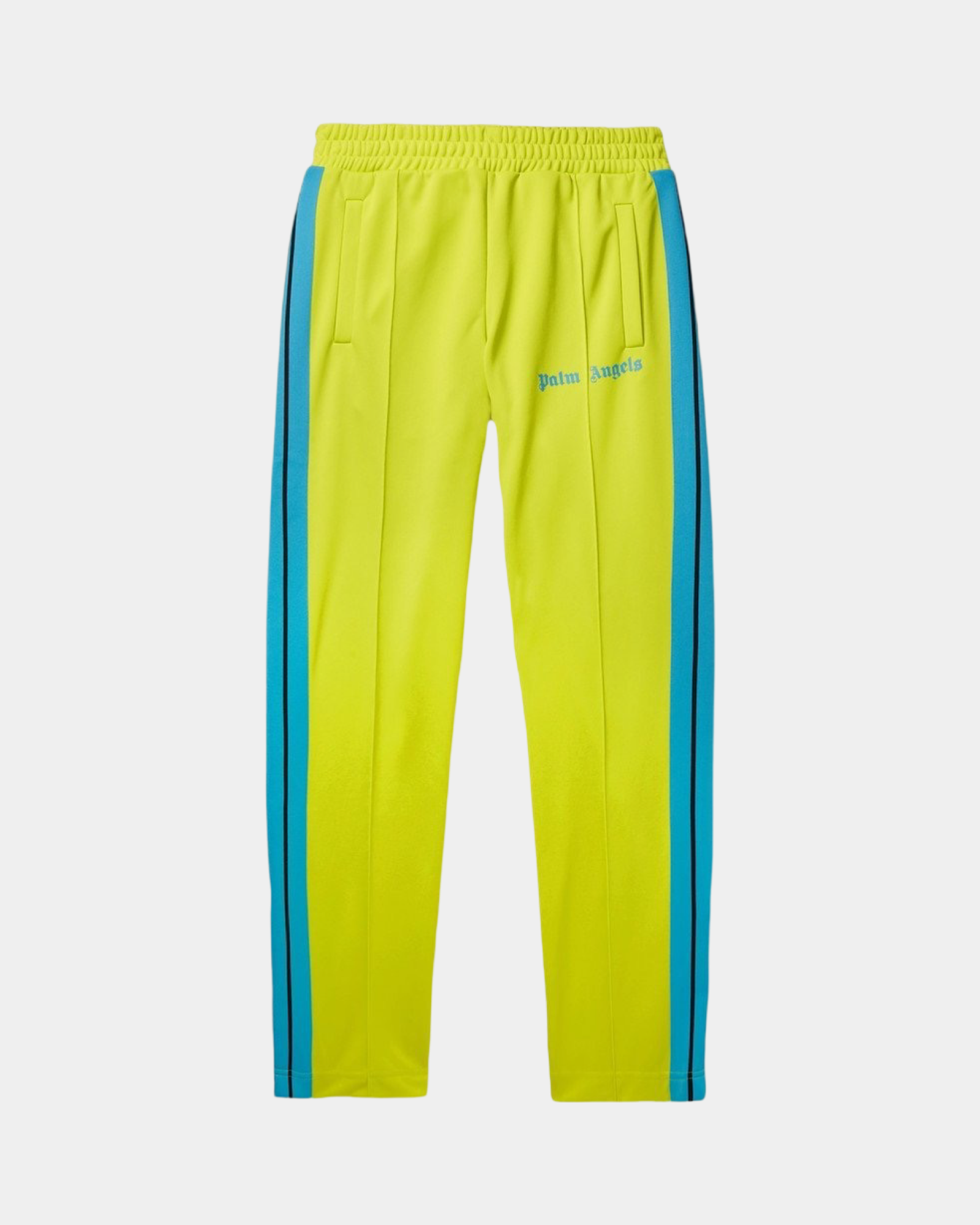 Palm Angels Track Pants 'Yellow Blue' - Creps City