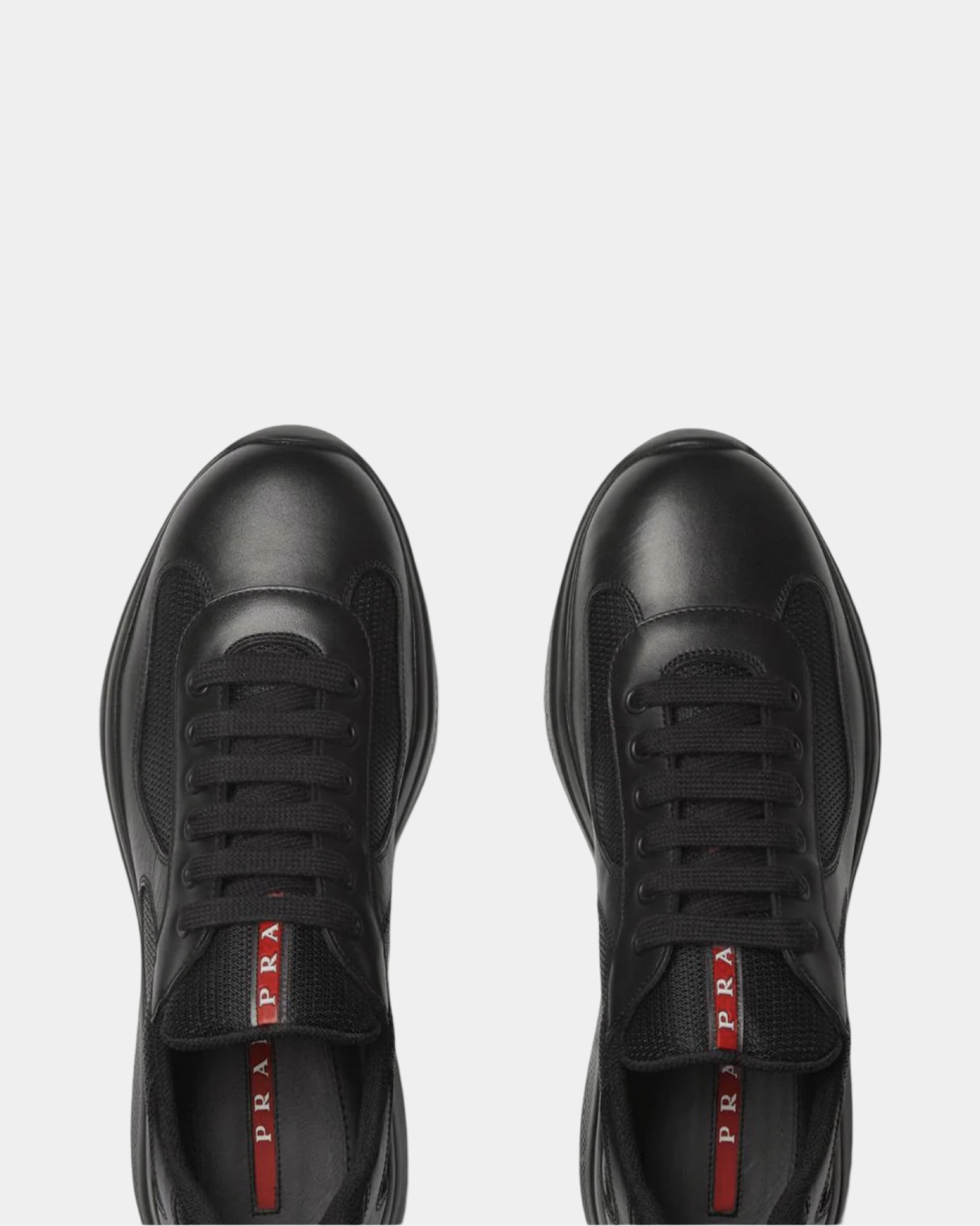 Prada America's Cup Black Sneaker - Creps City