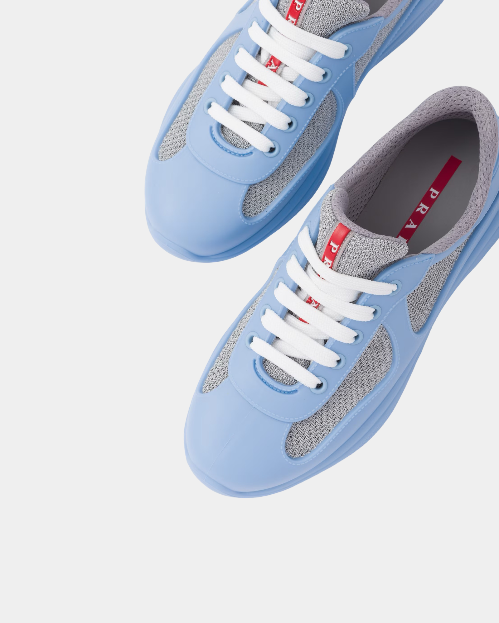 Prada America's Cup Soft Rubber And Bike Fabric Sneaker - Creps City