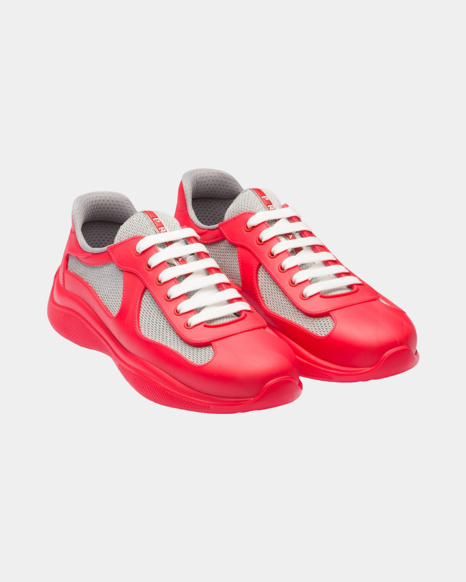 Prada America's Cup Soft Rubber And Bike Fabric Sneaker - Creps City