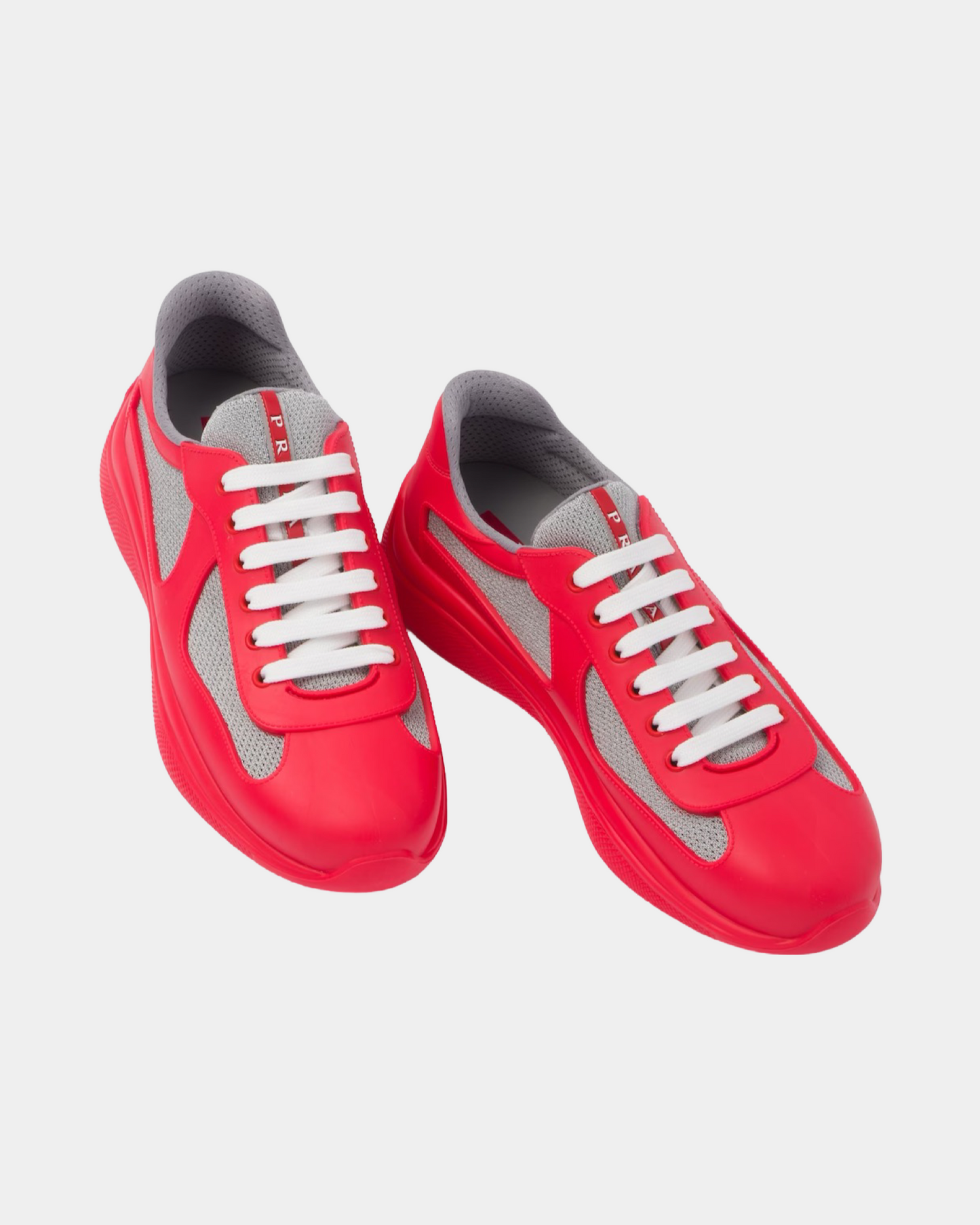 Prada America's Cup Soft Rubber And Bike Fabric Sneaker - Creps City