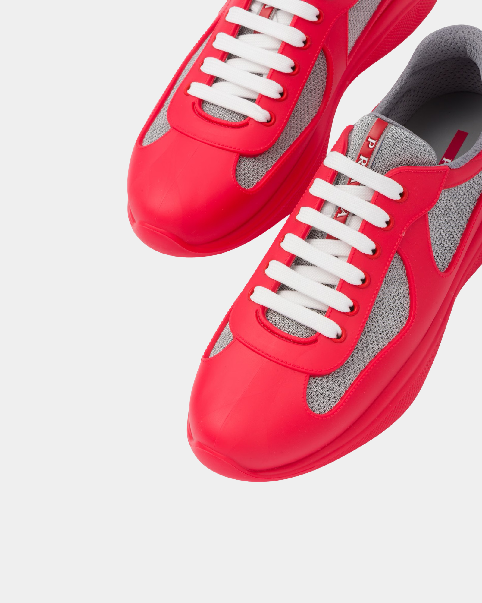 Prada America's Cup Soft Rubber And Bike Fabric Sneaker - Creps City
