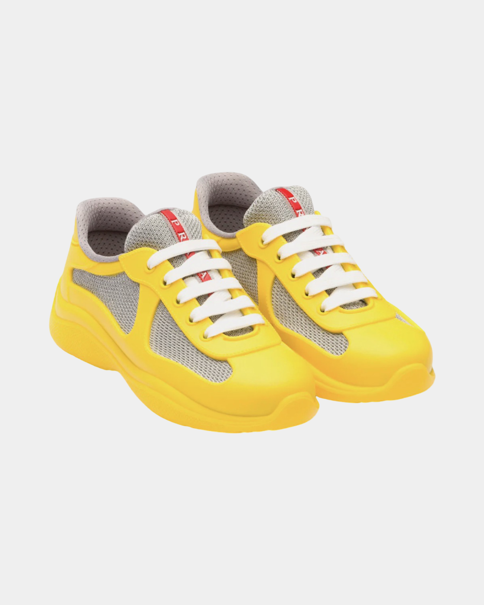 Prada America's Cup Soft Rubber And Bike Fabric Sneaker - Creps City