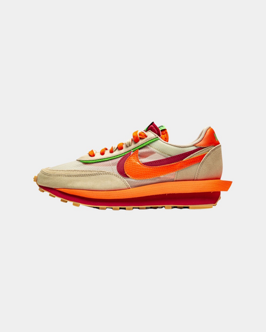 Sacai x CLOT x Nike LDWaffle 'Net Orange Blaze' - Creps City