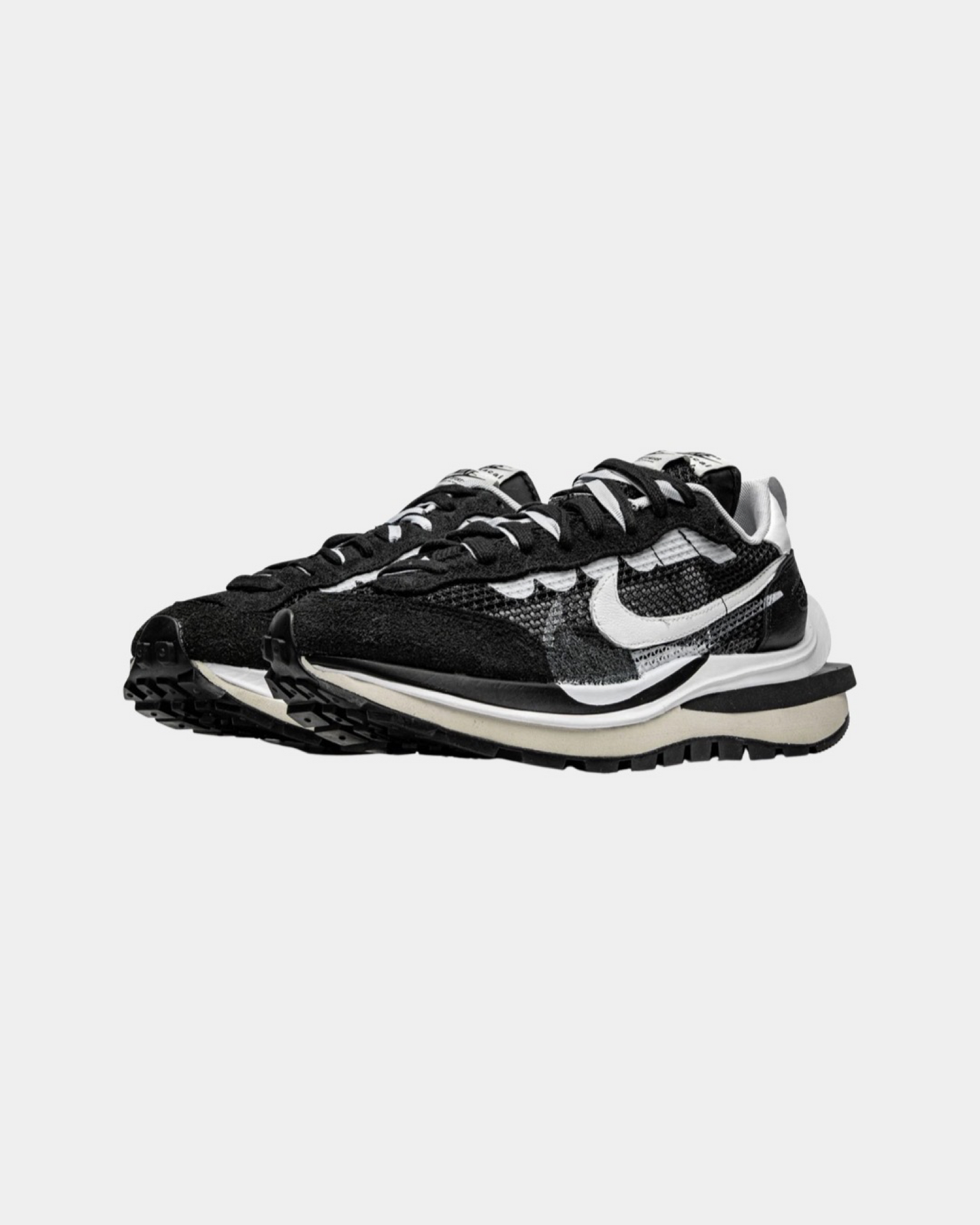 Sacai x Nike VaporWaffle ‘Black & White’ - Creps City