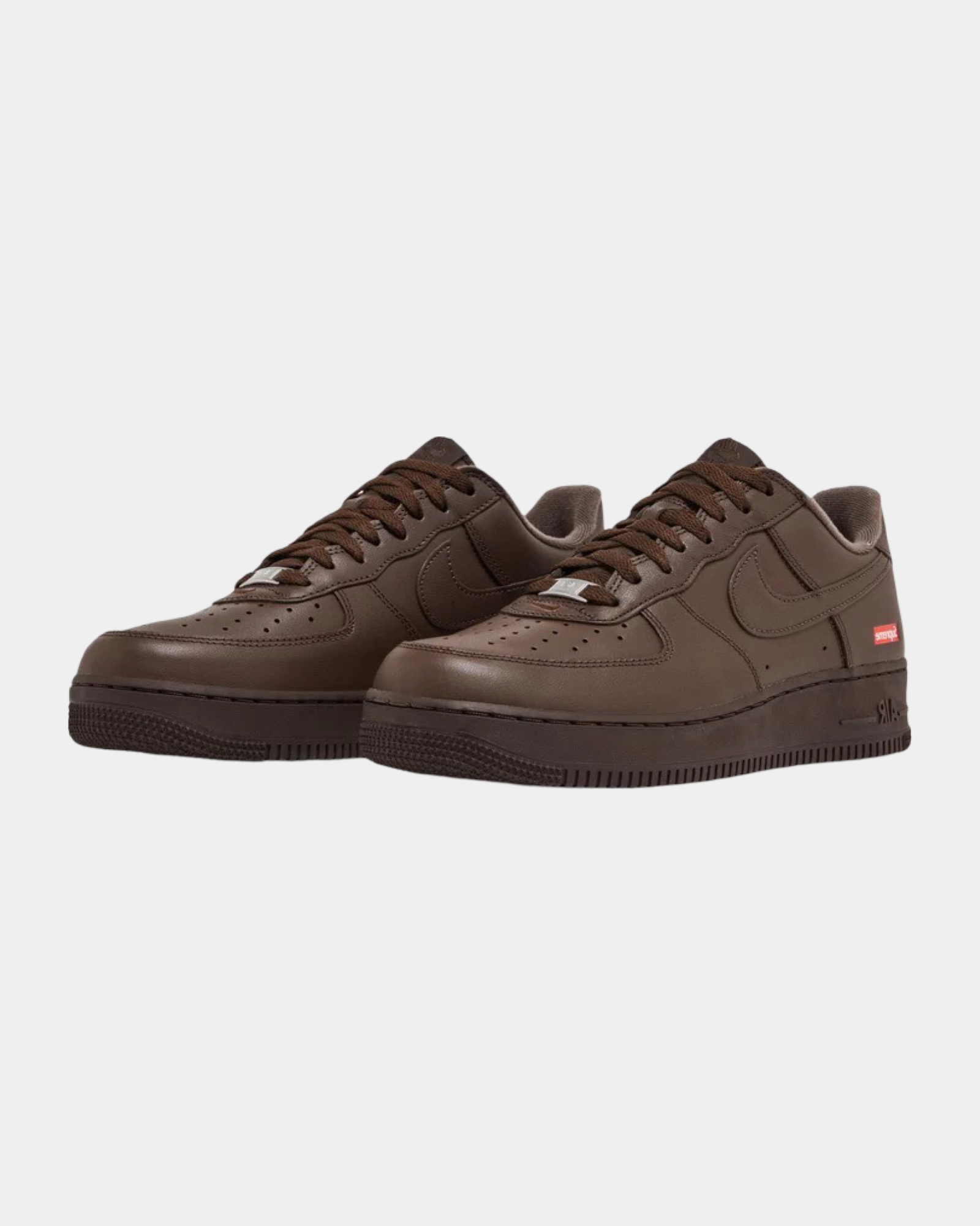 Supreme x Air Force 1 Low 'Box Logo - Baroque Brown' - Creps City