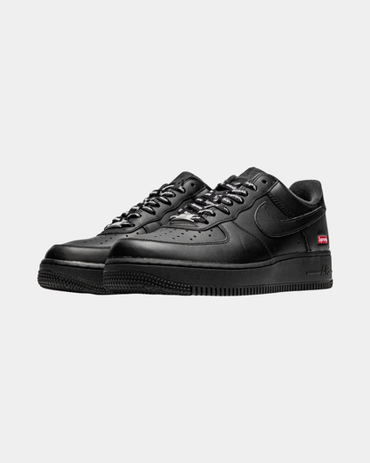 Supreme x Nike Air Force 1 Low 'Box Logo - Black' - Creps City