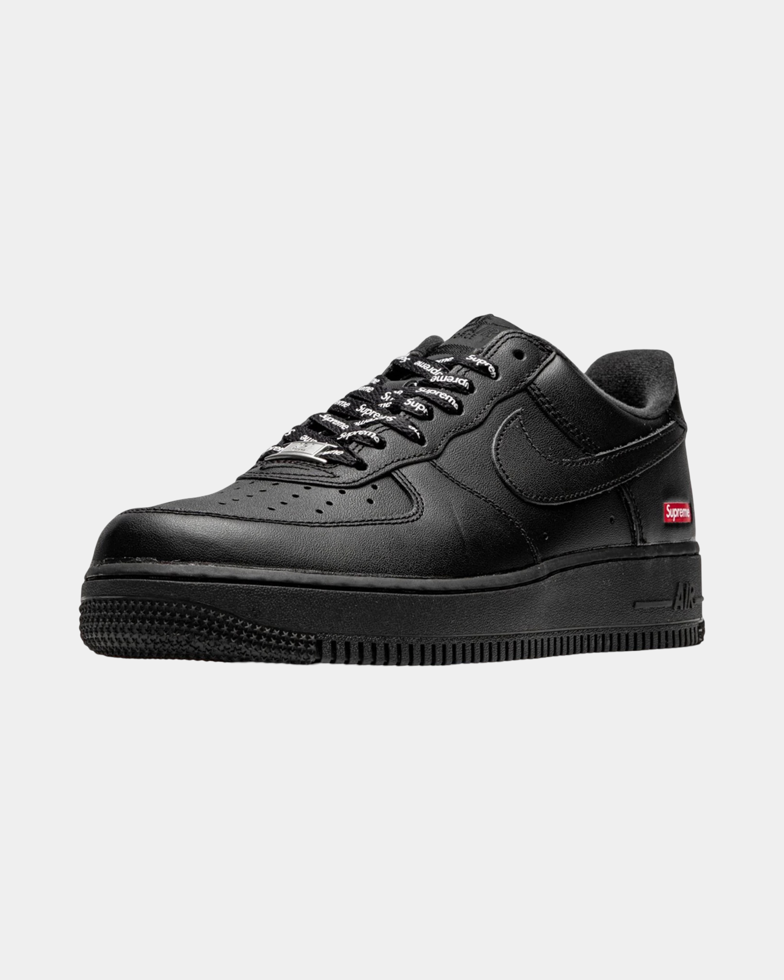 Supreme x Nike Air Force 1 Low 'Box Logo - Black' - Creps City