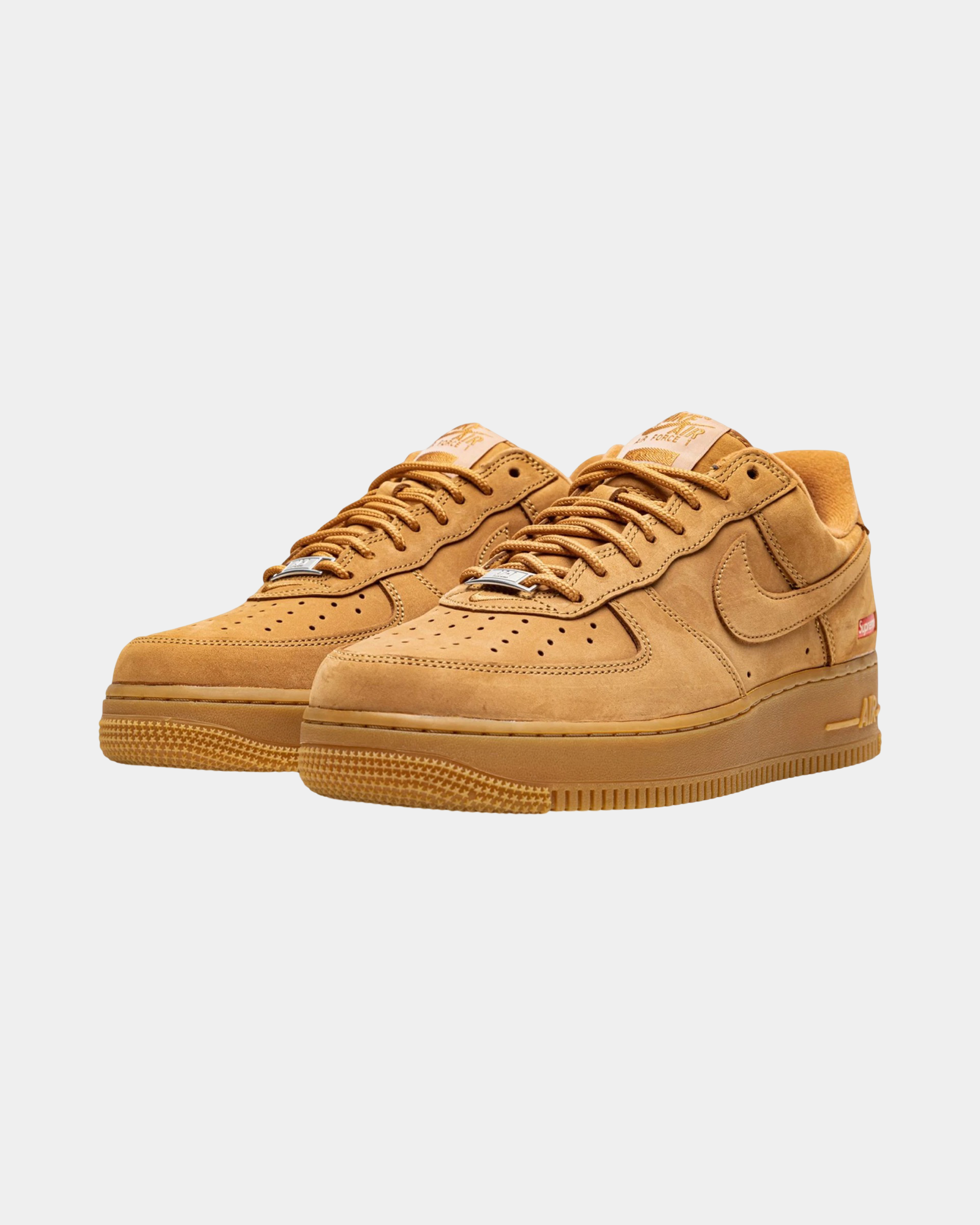 Supreme x Nike Air Force 1 Low SP 'Flax - Creps City