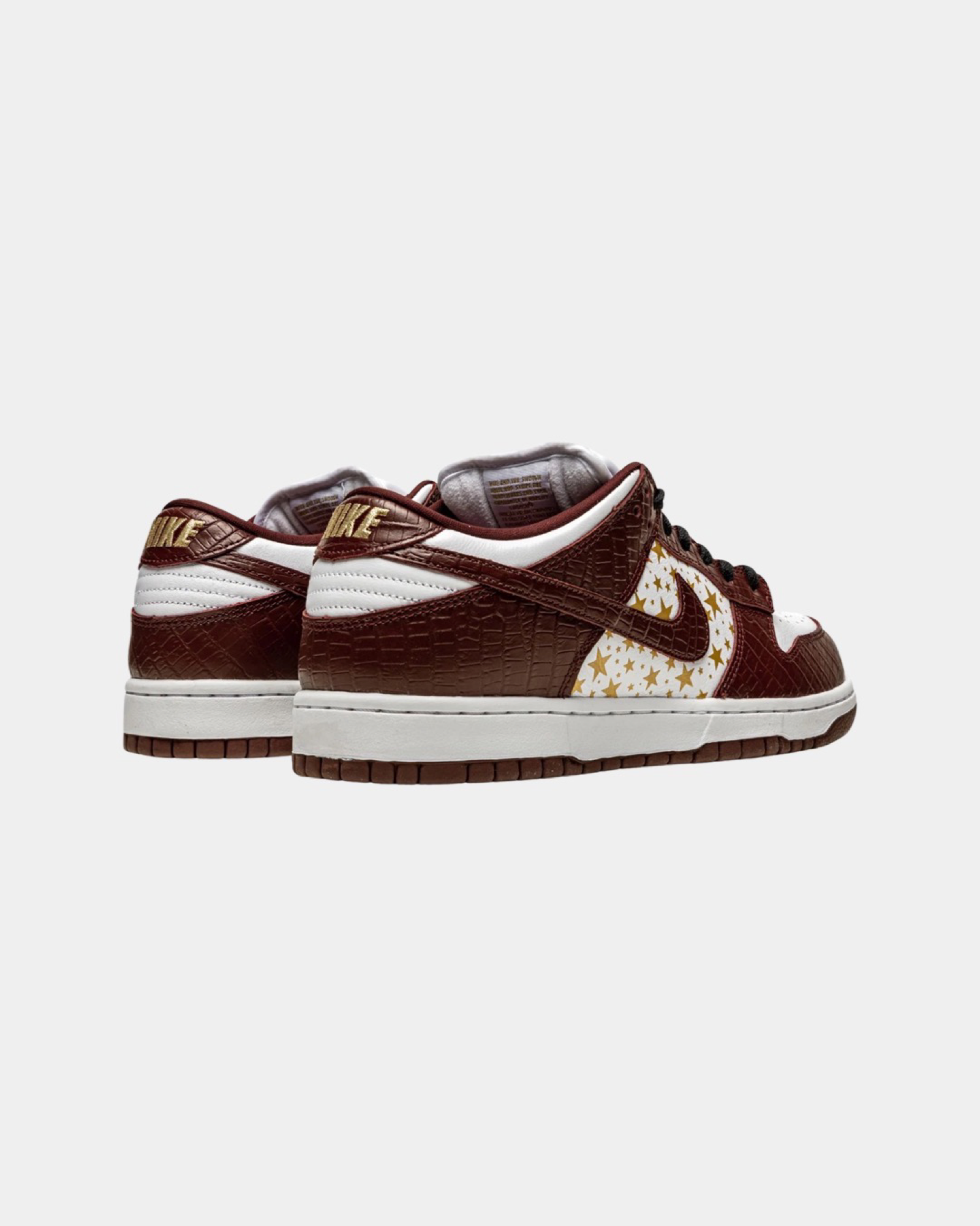 Supreme x Nike SB Dunk Low 'Stars - Barkroot Brown' - Creps City