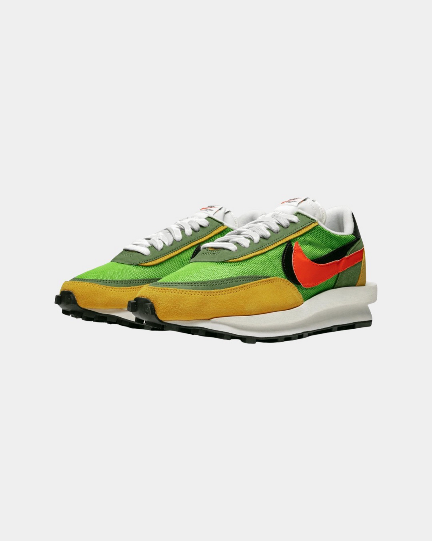 Sacai x Nike LDWaffle “Green Gusto / Varsity Maize” - Creps City